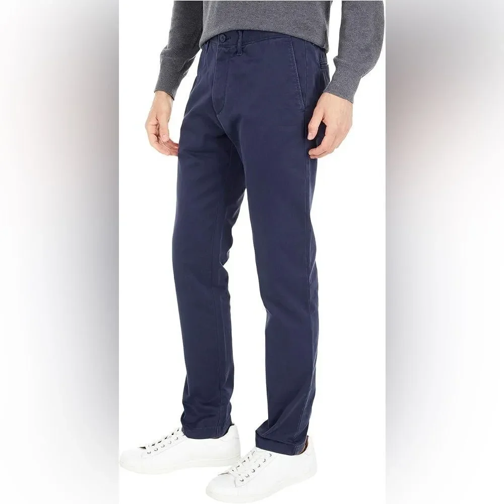 J. Crew Men's Navy Blue Broken In Chino Pants - Size 33x32